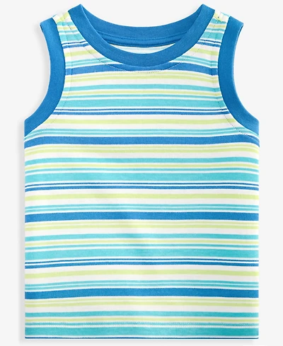 First Impressions Baby Boys' 3M-24M Mix & Match Multi-Stripe Tank Top, Macy's Exclusive