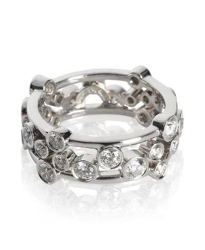 Tiffany & Co. Platinum Diamond Bubbles Ring