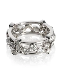 Tiffany & Co. Platinum Diamond Bubbles Ring