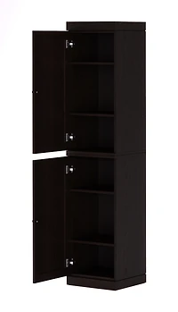 Palace Imports Premium 100% Solid European Oak Hardwood Modular Dining Room Cabinet with Shaker Doors