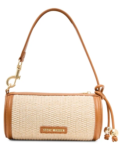 Steve Madden Bpriya-s Raffia Barrel Bag