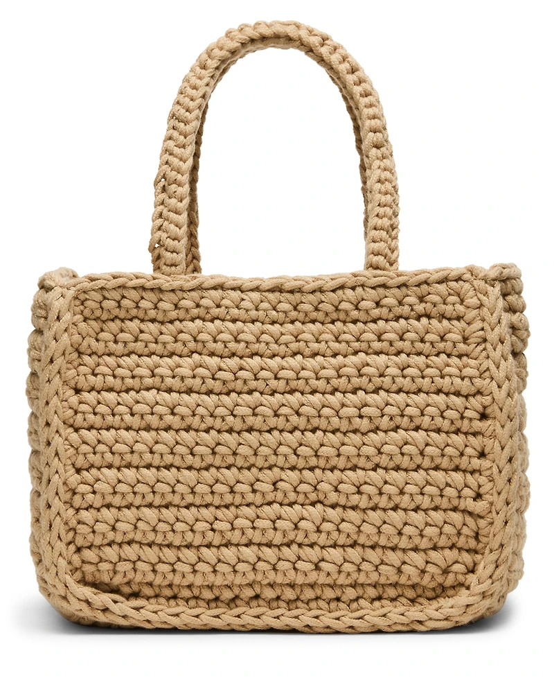 Steve Madden Bluvly Croshet Rose Bag