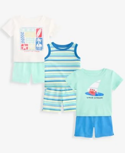 First Impressions Baby Boys 3m 24m Mix Match Tops Shorts Macys Exclusive