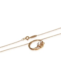Pre-Owned Tiffany & Co Rose Gold Diamond Victoria Vine Pendant
