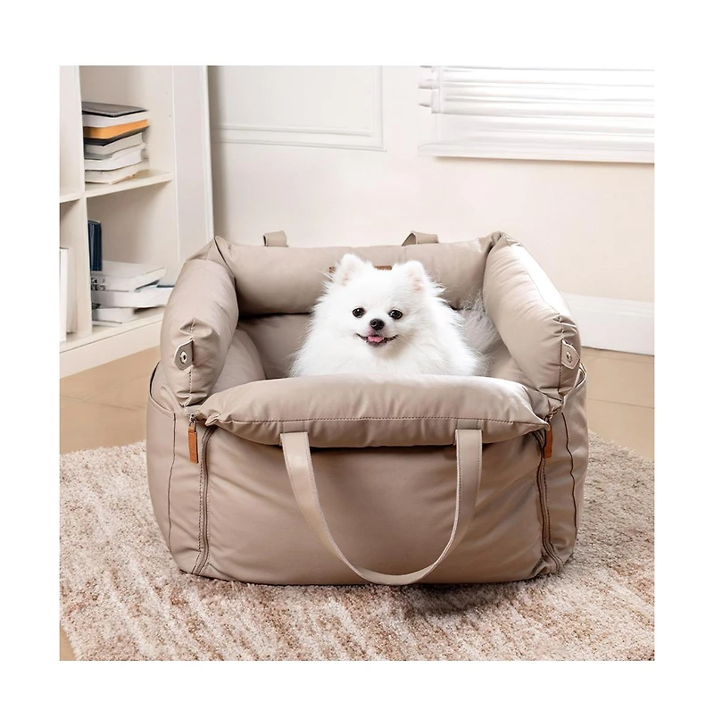 Funny Fuzzy Urban Voyager Dog Car Booster Standard