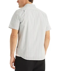 Nautica Men's Short Sleeve Stripe Shirt