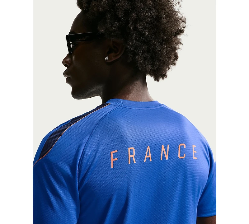 Nike Men's France Strike Dri-fit Short-Sleeve T-Shirt