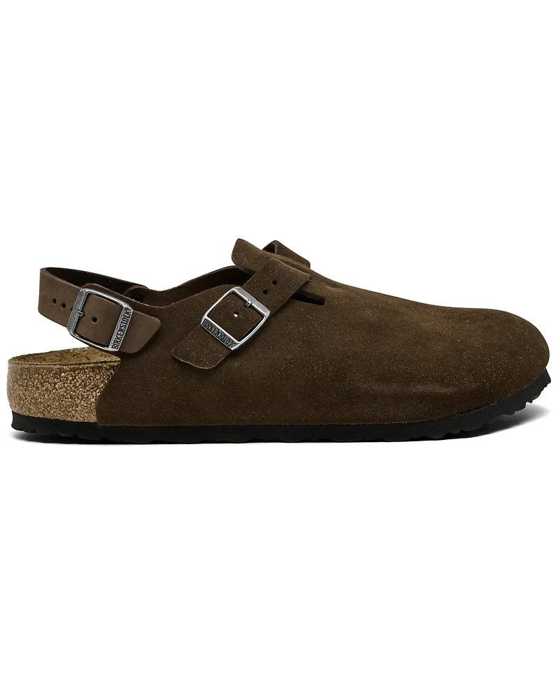 Birkenstock Men's Tokio Suede Leather Clogs from Finish Line