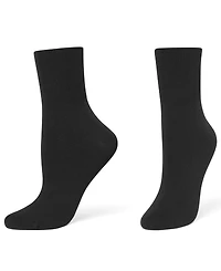 Hue Women's 3-Pk. Bobby Ribbed-Cuff Crew Socks U23317