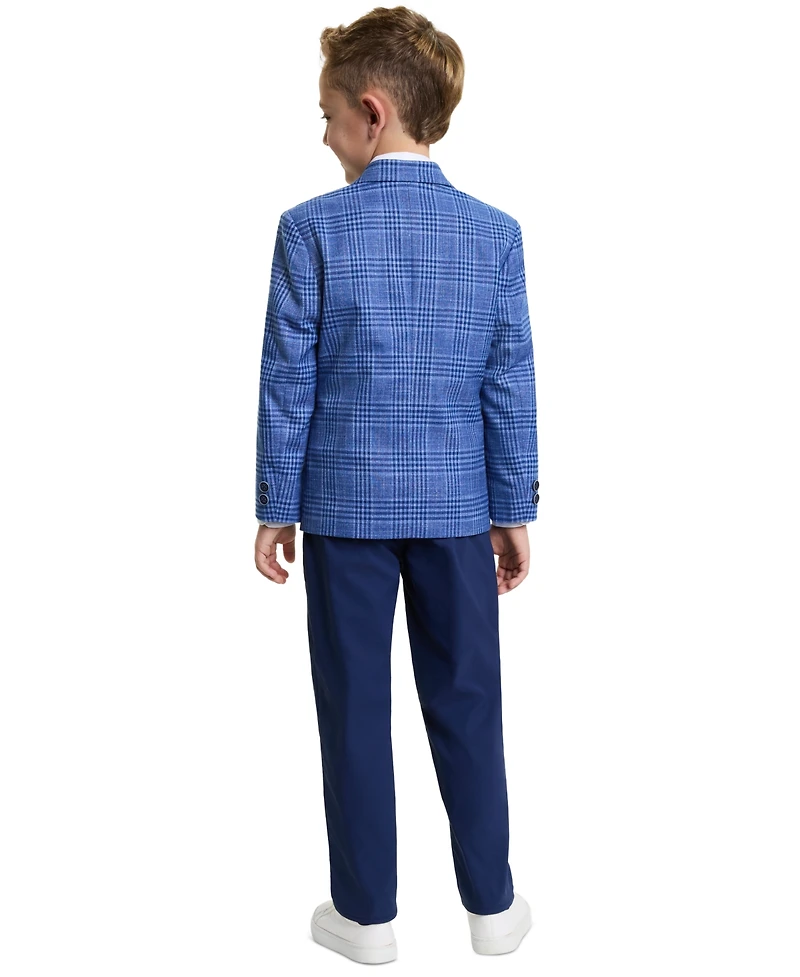 Michael Kors Boys' 5-7 Notch Lapel Jacket, Shirt and Pants, 3-Piece Set