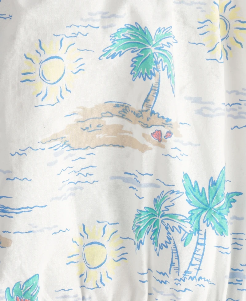 Carter's Baby Girls' Tropical Beach Sleeveless Romper