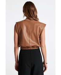 Bishop + Young Women's Simone Leather Top