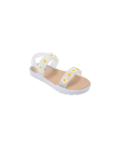 Bebe Toddler Pcu Sandal with Flowers