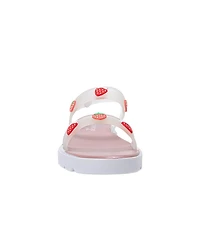 Bebe Toddler Pcu Sandal with Strawberry Charms