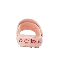 Bebe Big Girls Lightweight Eva Slide with Charms