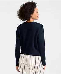 Lands' End Women's Drifter Vneck Dress Cardigan Sweater