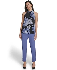 Calvin Klein Women's Novelty Halter Neck Top