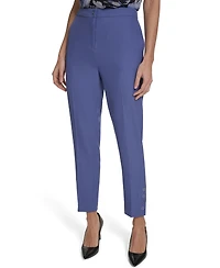 Calvin Klein Women's Mid-Rise Slim-Leg Pants