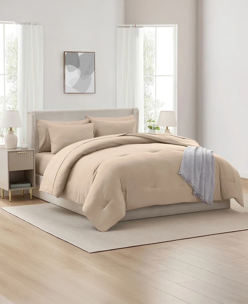 Nestl Luxury Soft Modern Design 7-Pc. Comforter Set