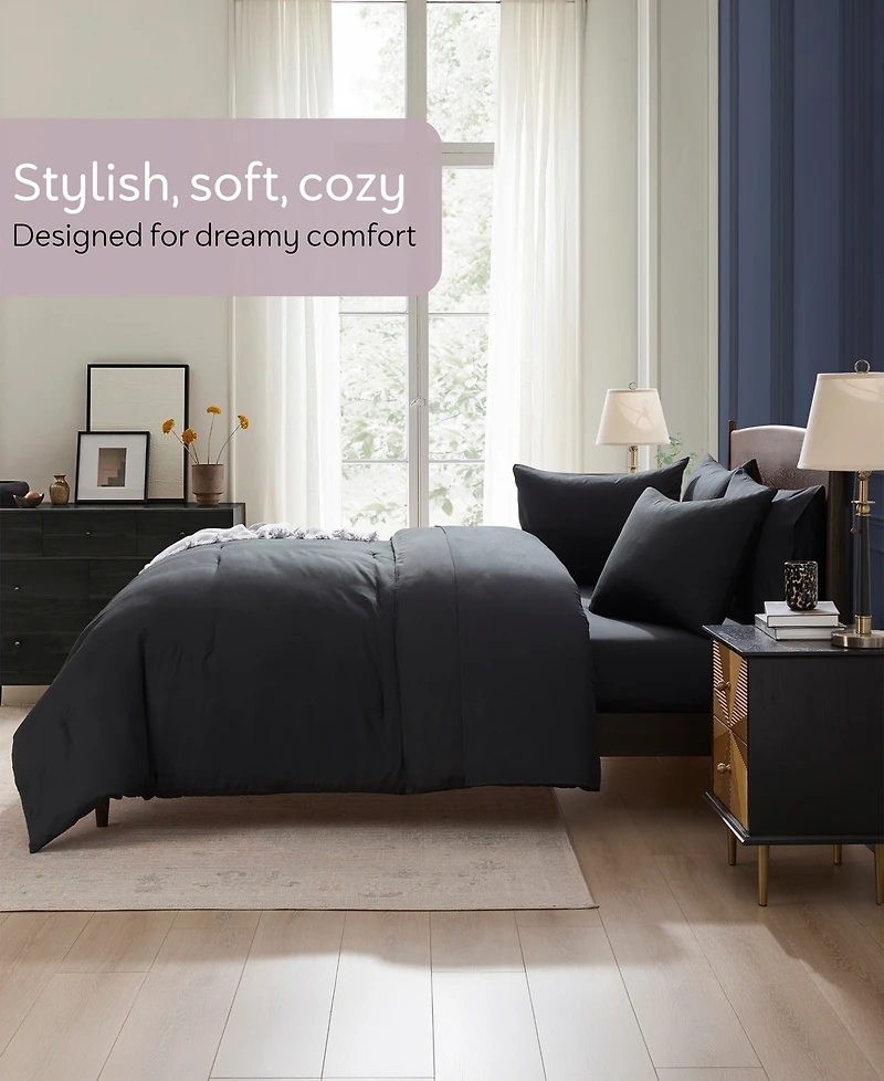 Nestl Luxury Soft Modern Design 7-Pc. Comforter Set