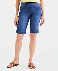 Style & Co Petite High Rise Bermuda Shorts, Macy's Exclusive