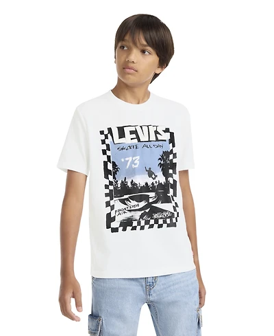 Levi's Boys' 8-20 Catching Air Short-Sleeve T-Shirt