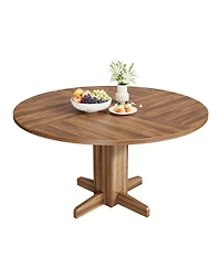 gaomon Round Dining Table for 4-6 People