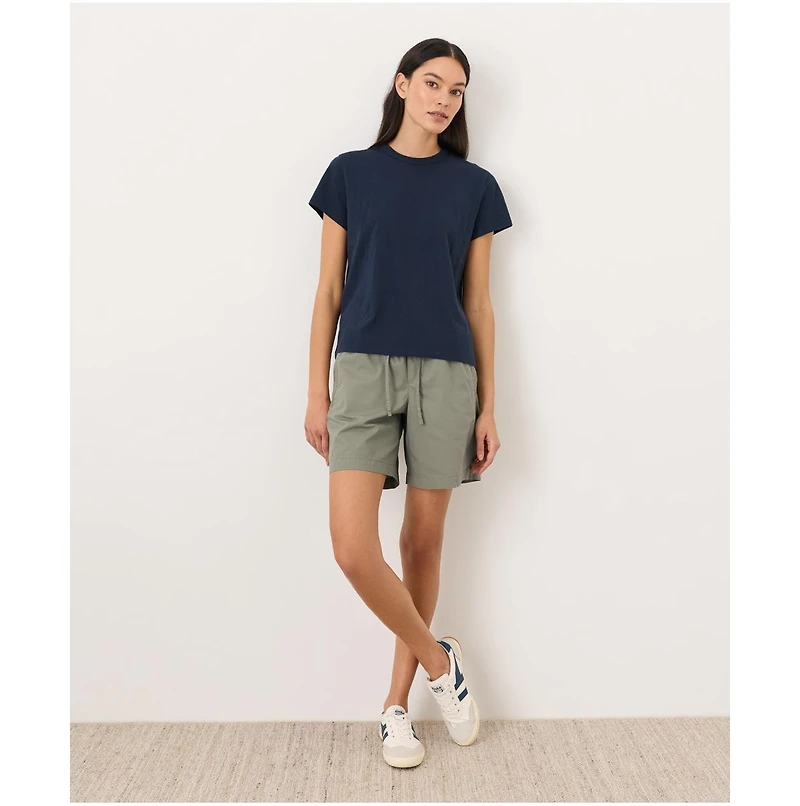 Pact Women's Organic Cotton Slub Crewneck Tee