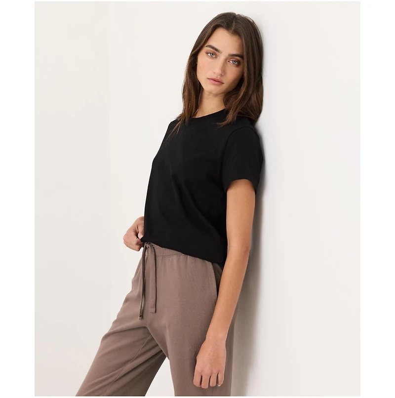 Pact Women's Organic Cotton Slub Crewneck Tee