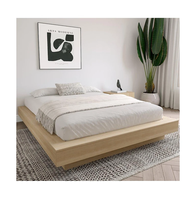 Nexera Marconi Platform Bed Frame