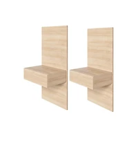 Nexera Milano Floating Nightstand Extension Panel Set of 2