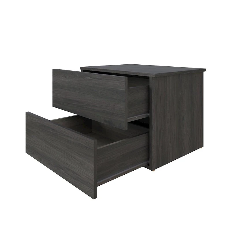 Nexera James Nightstand With 2-Drawers