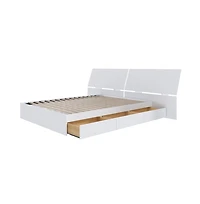 Nexera Bed Frame And Headboard, Queen.