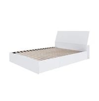 Nexera Bed Frame And Headboard, Queen.