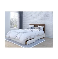 Nexera Bed Frame And Headboard