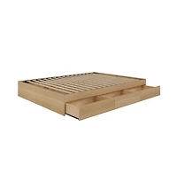 Nexera 3-Drawer Storage Bed Frame