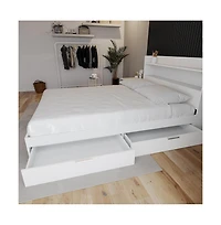 Nexera Hunter 2-Drawer Storage Bed