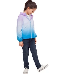 Rokka&Rolla Girls Lightweight Fleece-Lined Windbreaker