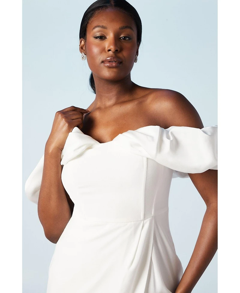 Coast Women's Corset Sleeve Wedding Dress