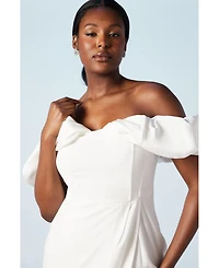 Coast Women's Corset Sleeve Wedding Dress