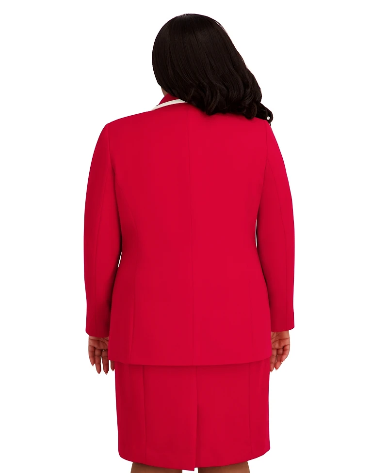 Kasper Women's Double-Breasted Collared Jacket