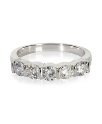 Tiffany & Co. Platinum Diamond Band