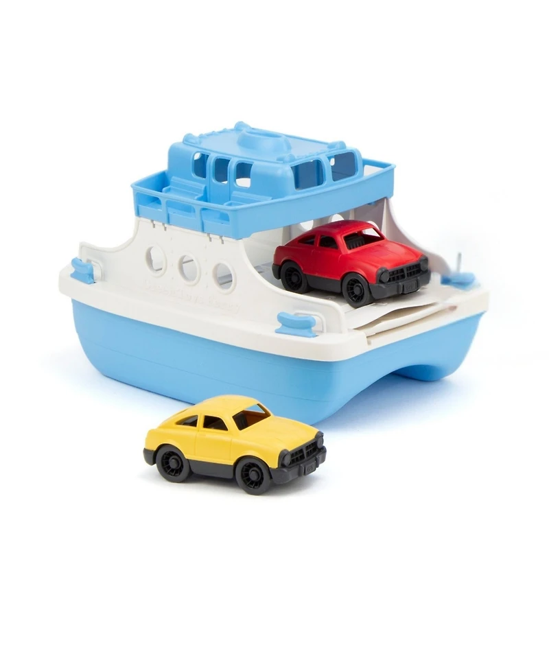 Green Toys Ferry Boat With Mini Cars
