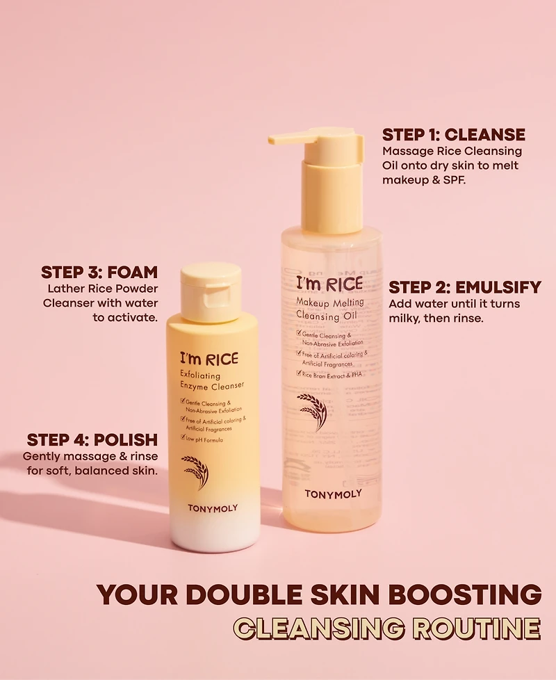 Tonymoly I'm Rice Makeup Melting Cleansing Oil, 7.27 oz.