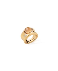 Retro Chic Dawn Light Wide Ring