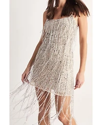 Nasty Gal Women's Loop Tassel Embellished Jacket