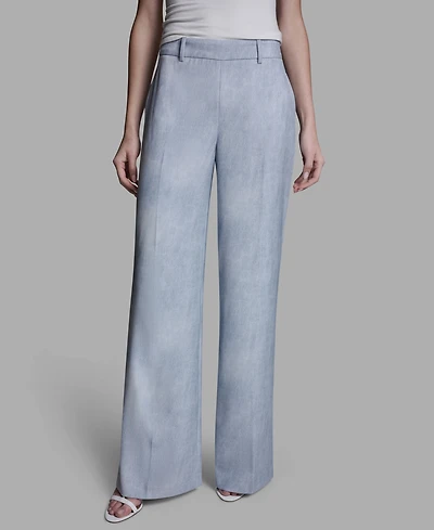 Bcbg Women's Printed Straight-Leg Pants