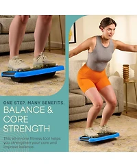 Lifepro 4-in-1 Balance Board & Step Platform – Adjustable Slant Board for Home Workouts, Non-Slip Design