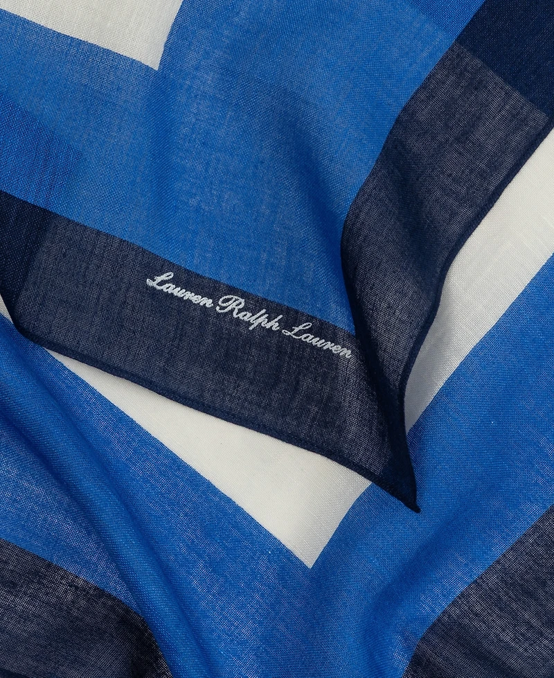 Lauren Ralph Lauren Geometric Small Square Scarf