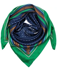 Lauren Ralph Lauren Dotted Equestrian Square Scraf
